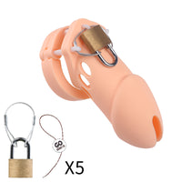 Cage de Chasteté Silicone 35 à 50mm