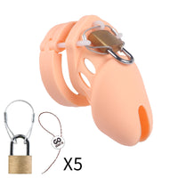 Cage de Chasteté Silicone 35 à 50mm