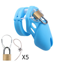 Cage de Chasteté Silicone 35 à 50mm