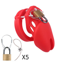 Cage de Chasteté Silicone 35 à 50mm