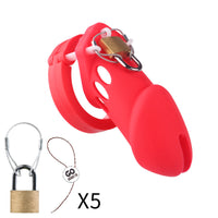 Cage de Chasteté Silicone 35 à 50mm