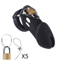 Cage de Chasteté Silicone 35 à 50mm