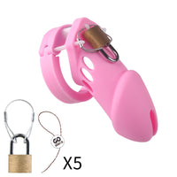 Cage de Chasteté Silicone 35 à 50mm