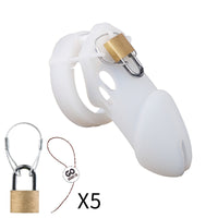 Cage de Chasteté Silicone 35 à 50mm