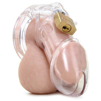 Cage de Chasteté Plastique CB-6000 Transparent - 37 mm