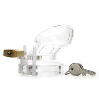 Cage de Chasteté Plastique CB-6000S Transparent - 37 mm