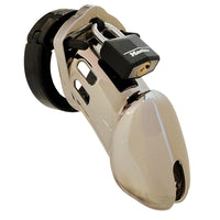 Cage de Chasteté Plastique CB-6000 - Chrome - 35 mm