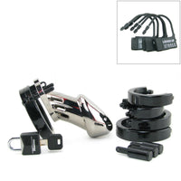 Cage de Chasteté Plastique CB-6000 - Chrome - 35 mm