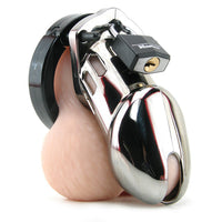 Cage de Chasteté Plastique CB-6000 - Chrome - 35 mm