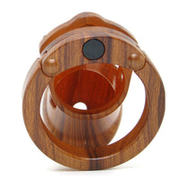 Cage de Chasteté Plastique CB-6000 Bois - 35 mm