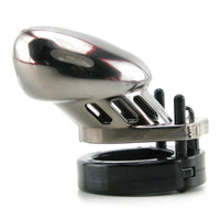 Cage de Chasteté Plastique CB-6000S - Chrome - 35 mm