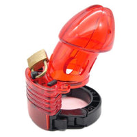 Cage de Chasteté Silicone Anneau Reglable