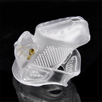 Cage de Chasteté Plastique Transparent