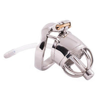 Cage De Chastete Avec Tige Uretre En Silicone