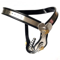 ceinture de chasteté femme métal plug anal