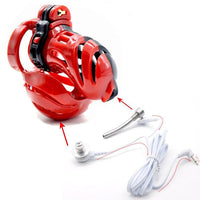 cage de chastete electrique avec sonde uretre