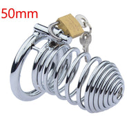 Cage de Chasteté Métal Inox Infernal