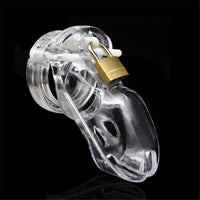 Cage de Chasteté Plastique Or
