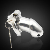 Cage de Chasteté Métal Courte & Inviolable