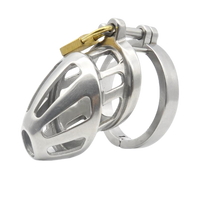 Cage de Chasteté métal pour pénis de 8 à 9 cm