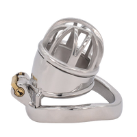 Cage de Chasteté Métal pour pénis de 4 à 5,5 cm