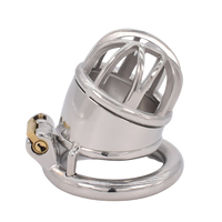 Cage de Chasteté Métal pour pénis de 4 à 5,5 cm