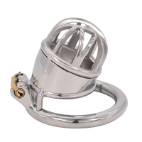 Cage de Chasteté Métal pour pénis de 4 à 5,5 cm