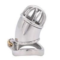 Cage de Chasteté Métal pour pénis de 4 à 5,5 cm