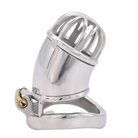 Cage de Chasteté Métal pour pénis de 4 à 5,5 cm