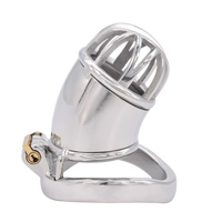 Cage de Chasteté Métal pour pénis de 4 à 5,5 cm