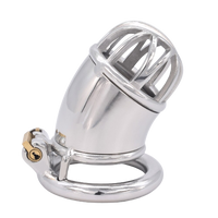 Cage de Chasteté Métal pour pénis de 4 à 5,5 cm
