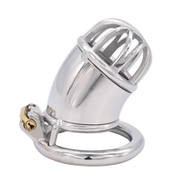 Cage de Chasteté Métal pour pénis de 4 à 5,5 cm