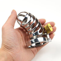 Cage de Chasteté Métal Dangereuses Courbes