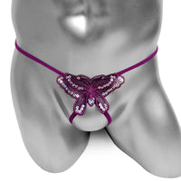 Lingerie Sissy Papillon Rouge