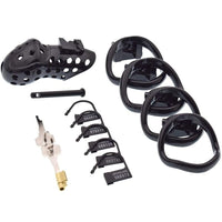 Cage de Chasteté Plastique pour pénis entre 3,23 et 3,98 cm