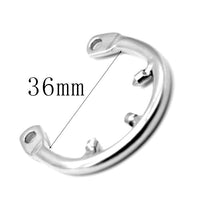 Cage de Chasteté Métal pour pénis de 11 à 12 cm