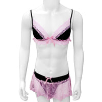 Set Lingerie Pour Sissy Docile