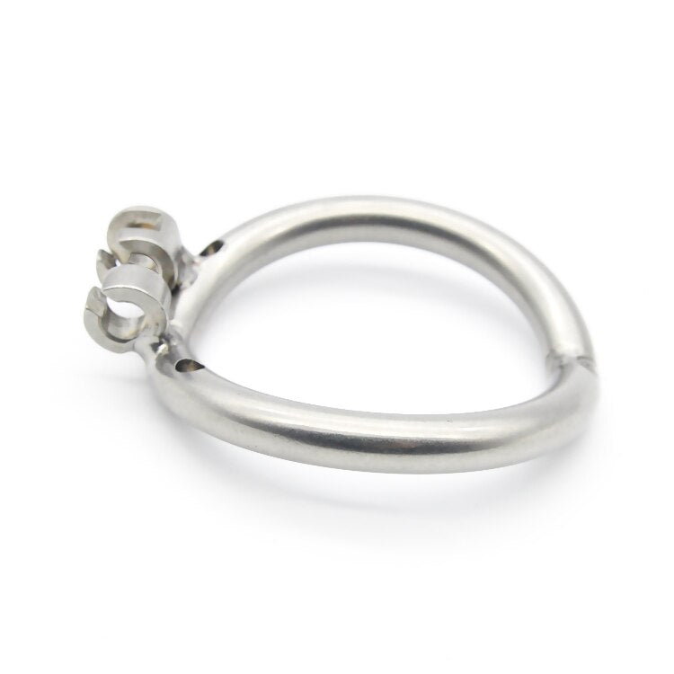 Cage de chasteté Métal  Uréthral Verrouillage Furtif  4,5 et 5,5 cm