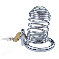 cage de chasteté acier en inox