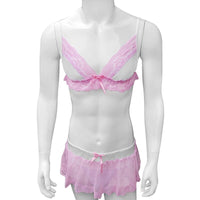 Set Lingerie Pour Sissy Docile