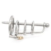 Cage de chasteté urétrale pour pénis de 12 à 13,5 cm