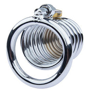 cage de chasteté inox anneau