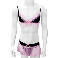 Set Lingerie Pour Sissy Docile