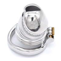 Cage de Chasteté Métal pour pénis de 3,5 à 4 cm