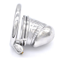 Cage de Chasteté Métal pour pénis de 3,5 à 4 cm