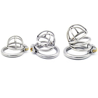 Cage de Chasteté Métal Soumission Prolongé 52 mm