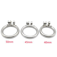 Cage de Chasteté Métal Soumission Prolongé 52 mm