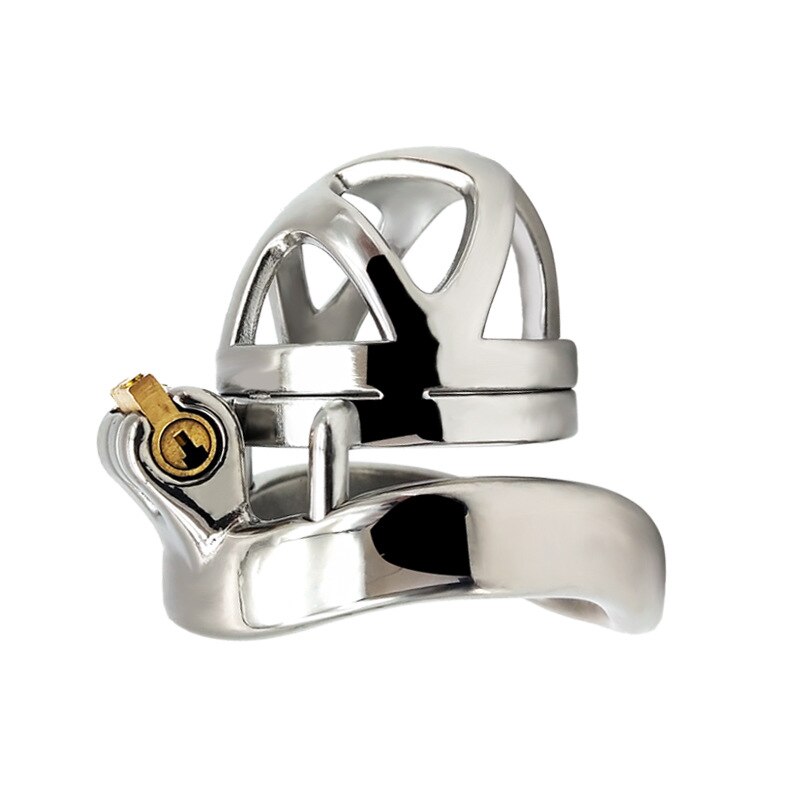 mini cage de chasteté métal