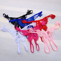 Lingerie Sissy Papillon Rose