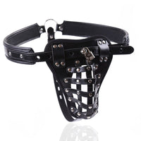 Ceinture de Chasteté Homme Prison de Cuir